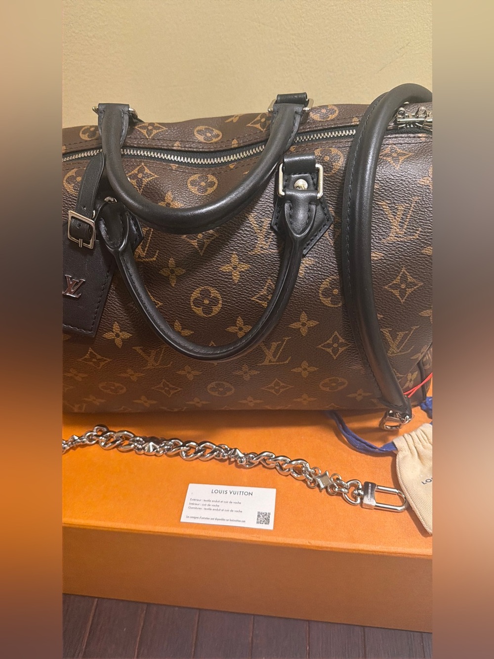 Louis Vuitton Speedy Soft 30 Dark – Monogram Black, style M12243 - Picture 3 of 15